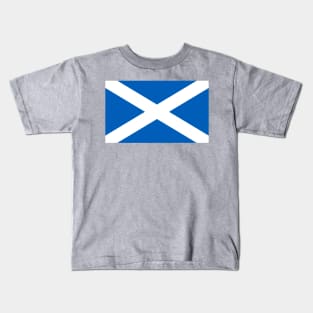 Flag of Scotland Kids T-Shirt